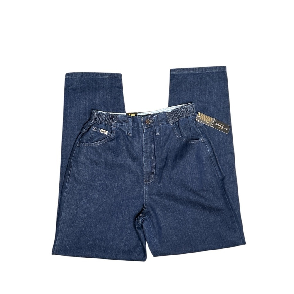 Lee Tapered Leg Blue Jeans